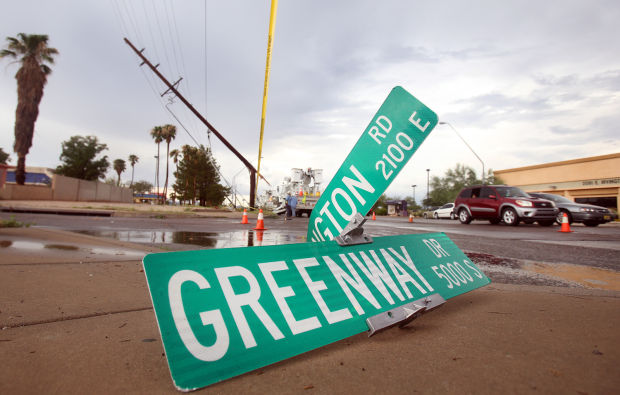 Images from the storm Friday, July 26, 2013